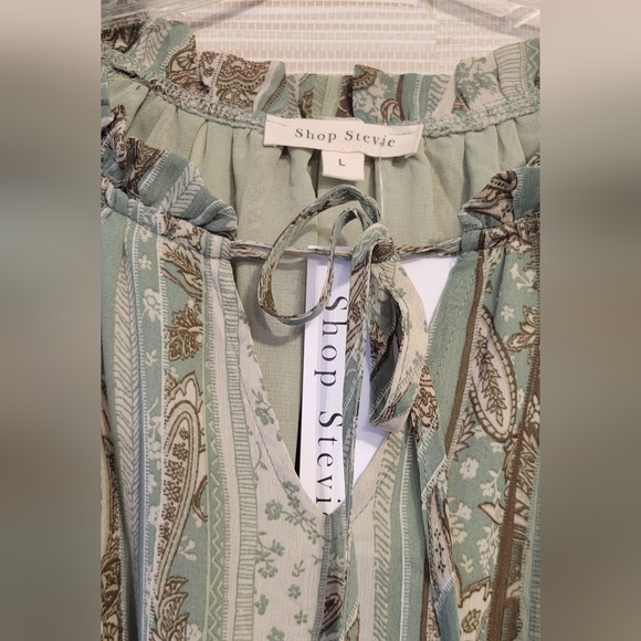 Tiered Maxi Dress M - Picture 10 of 10